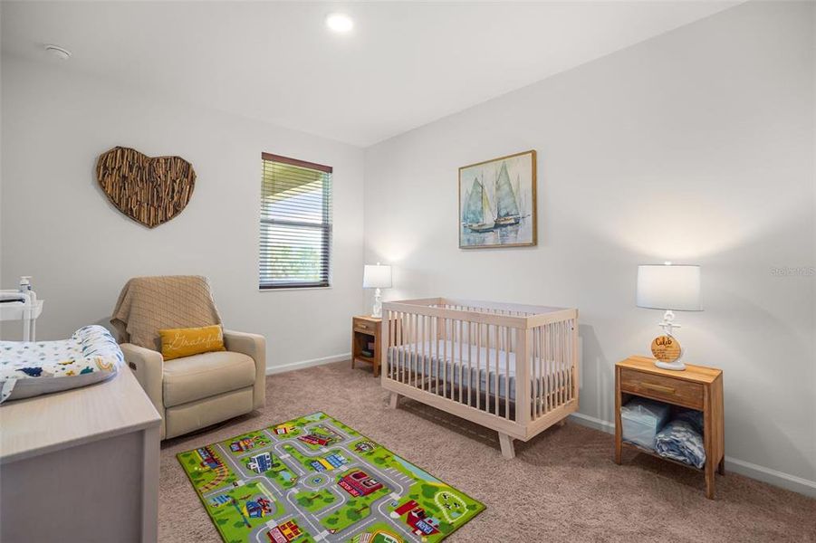 Furnished interior view inside a new home in Estates at Rivercrest, Sanford (Image 29).