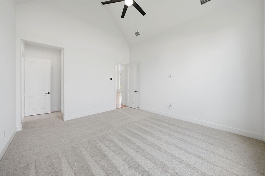 Spacious, unfurnished interior of a new home in Hillside Village, Celina (Image 29). Spacious, unfurnished interior of a new home in Hillside Village, Celina (Image 29).