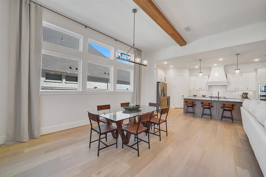Furnished interior view inside a new home in , Cypress (Image 26).