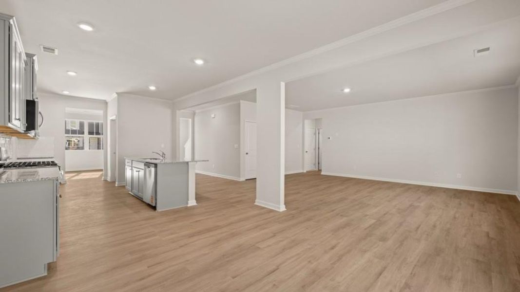 Spacious, unfurnished interior of a new home in Northwoods at Mirror Lake, Villa Rica (Image 12). Spacious, unfurnished interior of a new home in Northwoods at Mirror Lake, Villa Rica (Image 12).