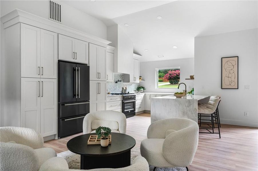 Furnished interior view inside a new home in , Alpharetta (Image 44).