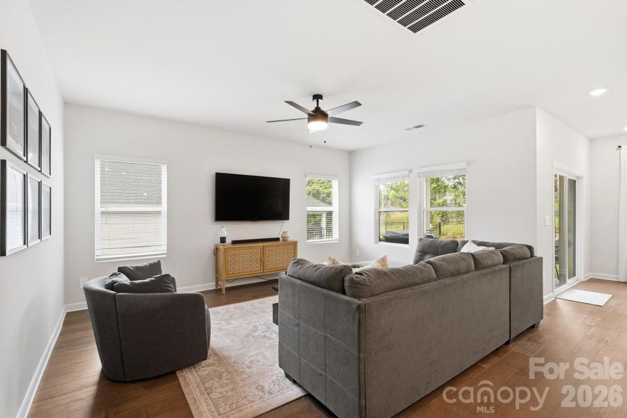 Furnished interior view inside a new home in , Charlotte (Image 6).