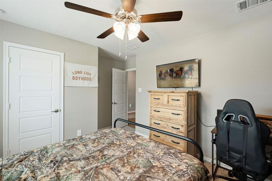 Furnished interior view inside a new home in , Fate (Image 29).