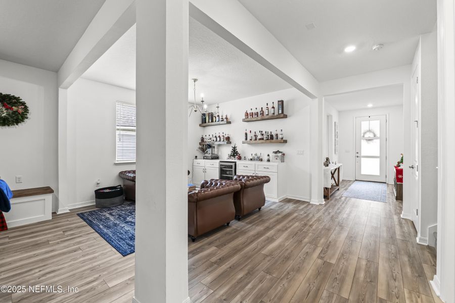 Furnished interior view inside a new home in , St. Augustine (Image 45).