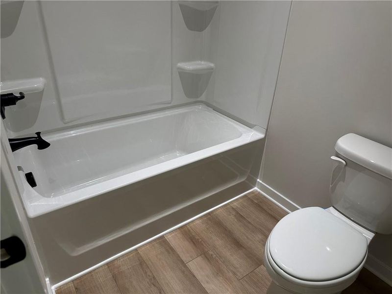 Furnished interior view inside a new home in Rosewood Lake Estates, Hoschton (Image 8).