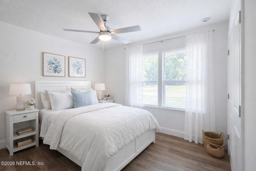 Furnished interior view inside a new home in , Jacksonville (Image 12).
