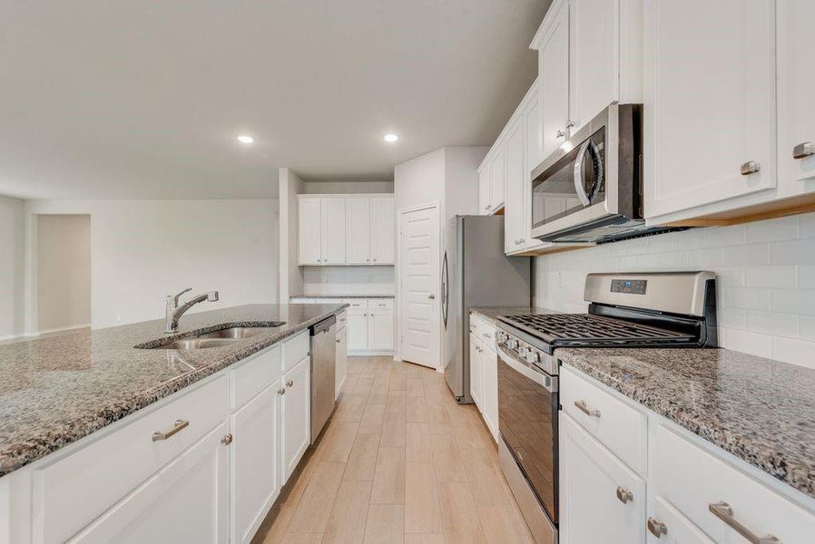 Furnished interior view inside a new home in , Fort Worth (Image 6).