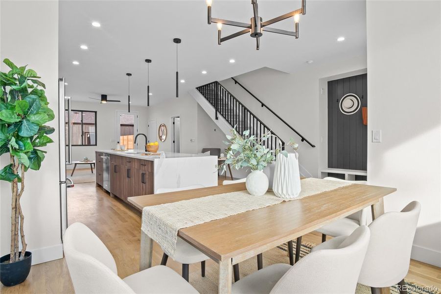 Furnished interior view inside a new home in , Englewood (Image 19). Furnished interior view inside a new home in , Englewood (Image 19).