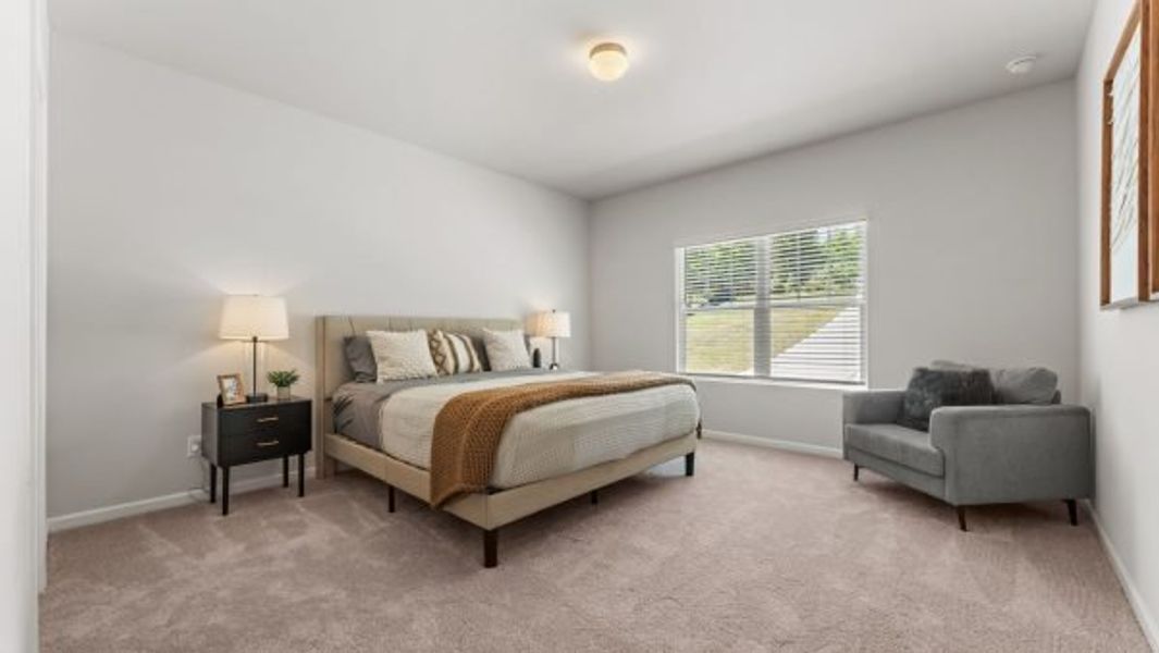 Representative furnished interior of a home built from the Elmsworth by Piedmont Residential in Clemit Harris Place, Newnan (Image 9).