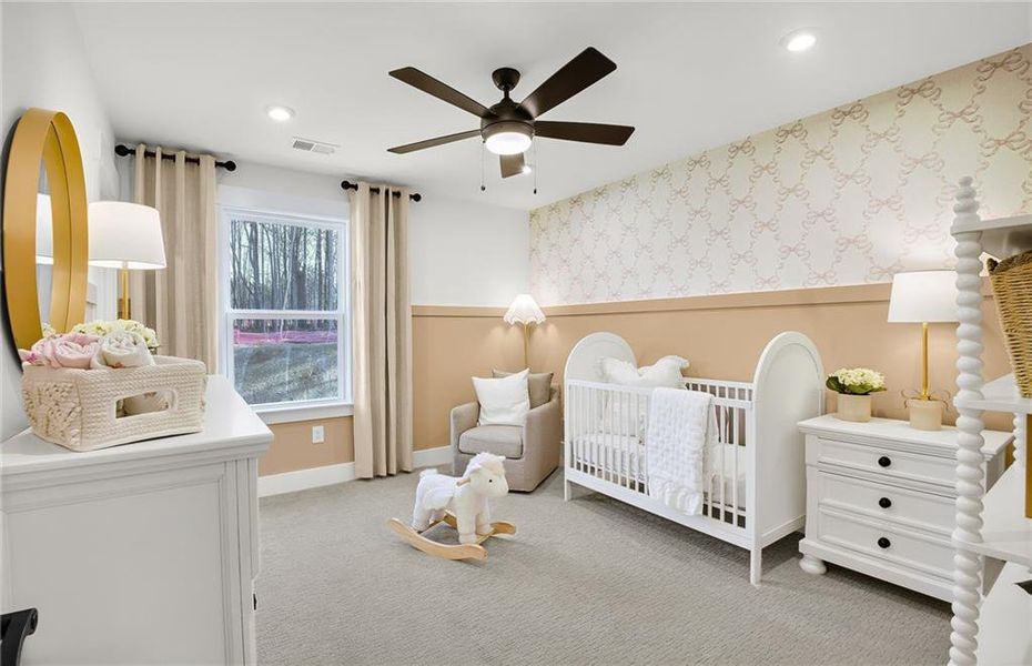 Furnished interior view inside a new home in Berkeley Mill, Cumming (Image 13).