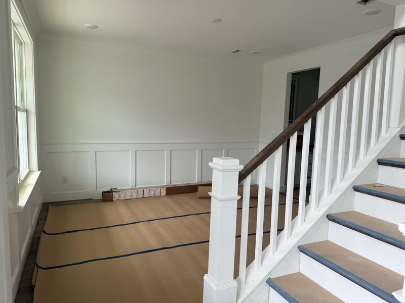 In-progress construction of a new home in Liberty Hill Farm, Mount Pleasant, SC (Image 16).