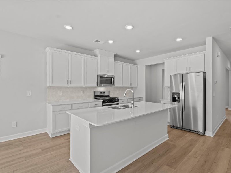 Furnished interior view inside a new home in Maxwell Commons, Easley (Image 3). Furnished interior view inside a new home in Maxwell Commons, Easley (Image 3).