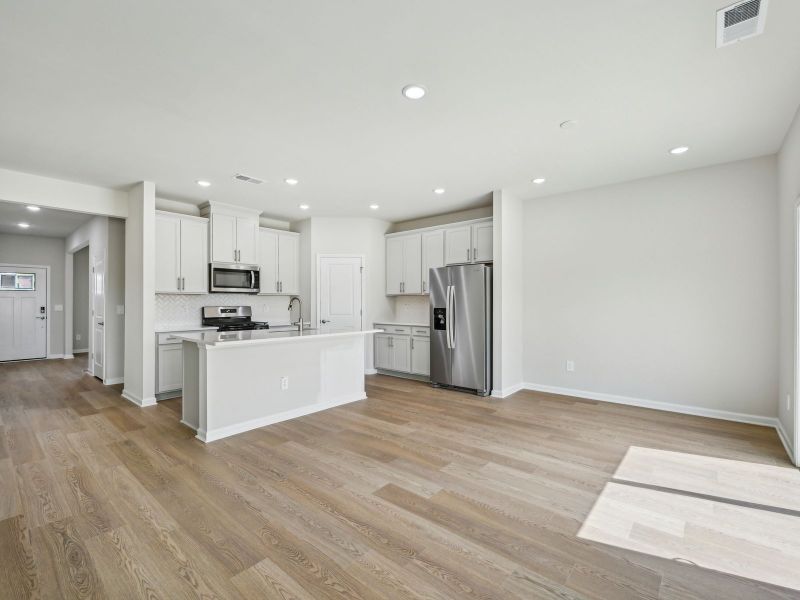 Furnished interior view inside a new home in River Glen, Angier (Image 7).