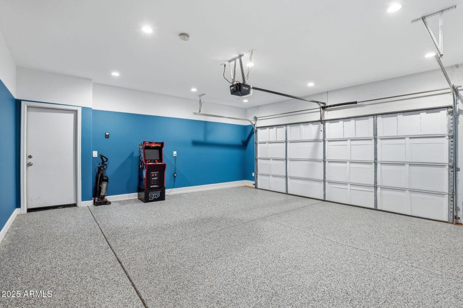 Epoxy floors and mini split air conditio