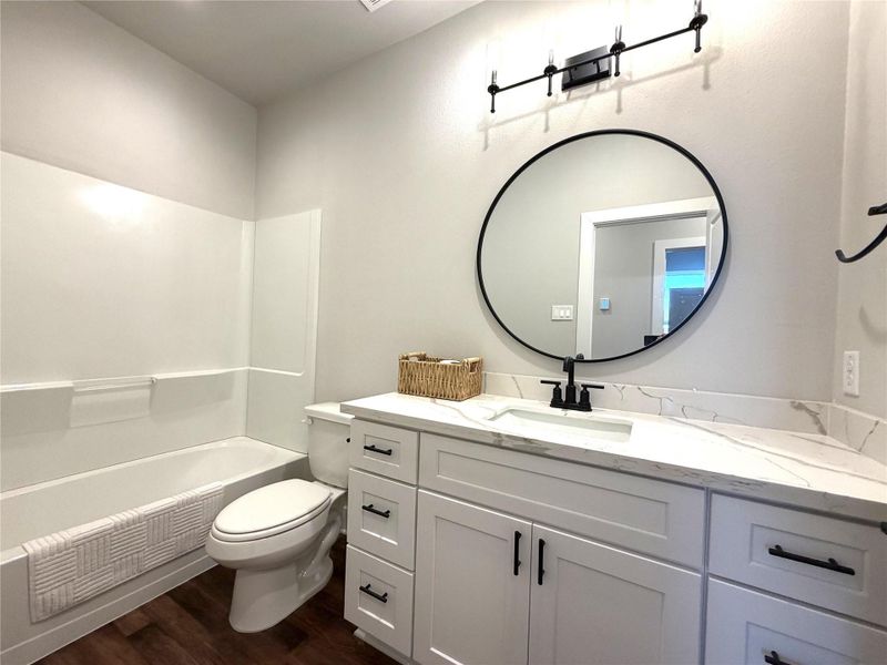 Furnished interior view inside a new home in , Trinity (Image 18).