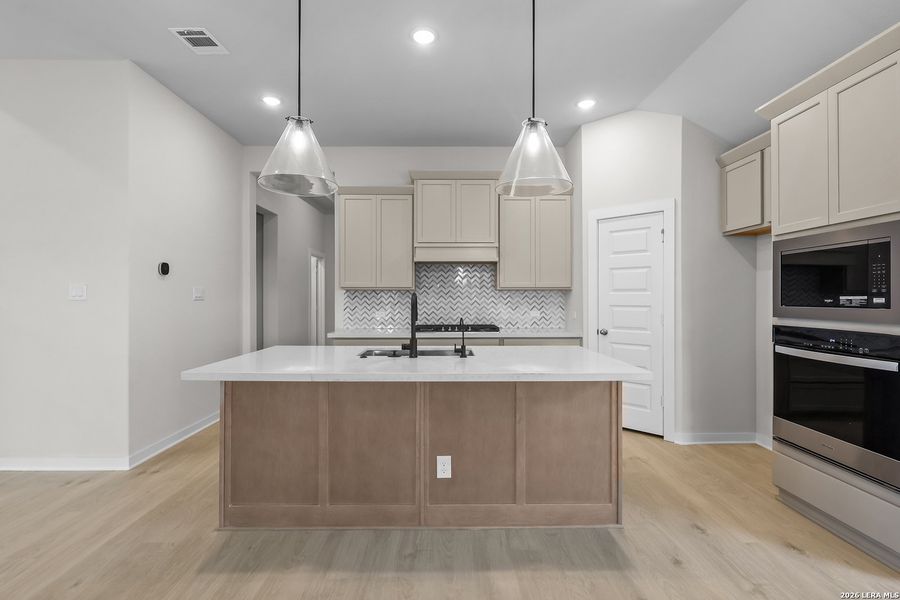 Furnished interior view inside a new home in Stillwater Ranch, San Antonio (Image 8).
