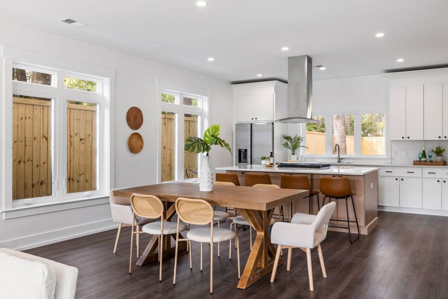 Furnished interior view inside a new home in , Charleston (Image 17). Furnished interior view inside a new home in , Charleston (Image 17).