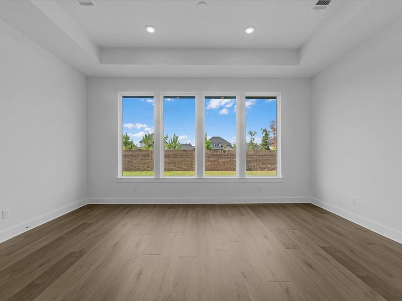 Spacious, unfurnished interior of a new home in Woodson’s Reserve, Spring (Image 19).