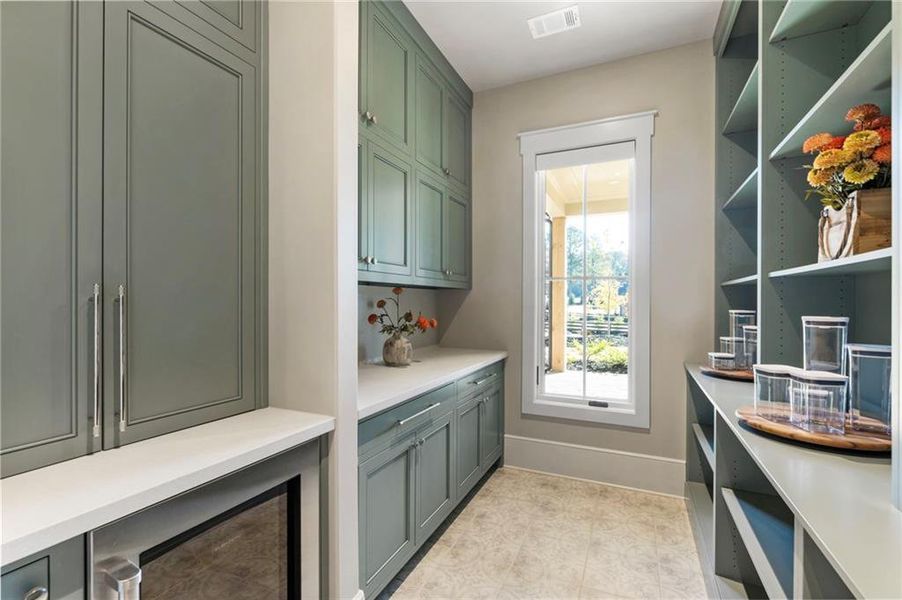 Furnished interior view inside a new home in , Alpharetta (Image 61).
