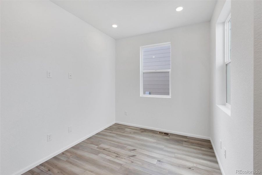 Spacious, unfurnished interior of a new home in The Casitas Collection at Windler, Aurora (Image 14). Spacious, unfurnished interior of a new home in The Casitas Collection at Windler, Aurora (Image 14).