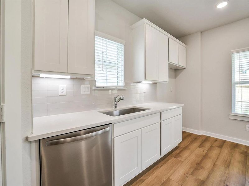 Furnished interior view inside a new home in Lakes at Black Oak, Magnolia (Image 11). Furnished interior view inside a new home in Lakes at Black Oak, Magnolia (Image 11).