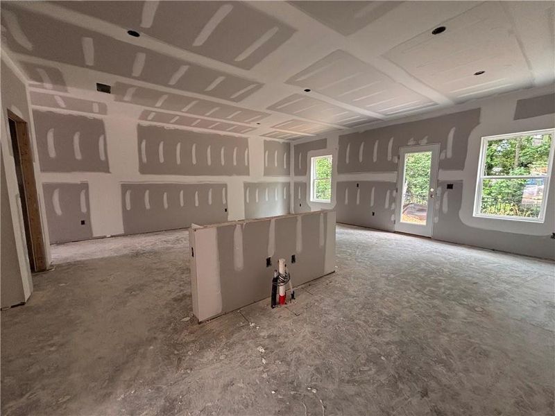 In-progress construction of a new home in Leydenview, Mableton, GA (Image 28).