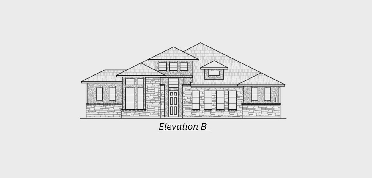 Representative rendering of the exterior for the Silas by Chesmar Homes (Image 3).