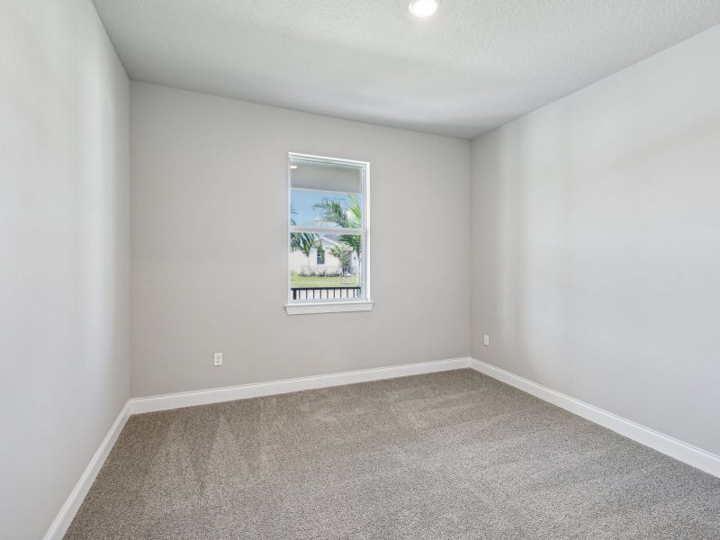 Bedroom in the Bergamo floorplan at 8984 Dahlia Circle