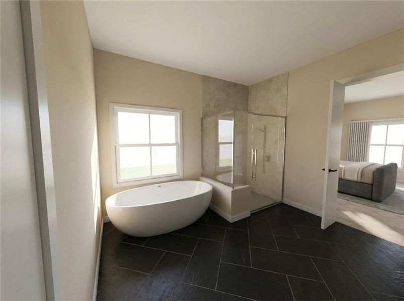 Furnished interior view inside a new home in Lanesborough, Marietta (Image 7).