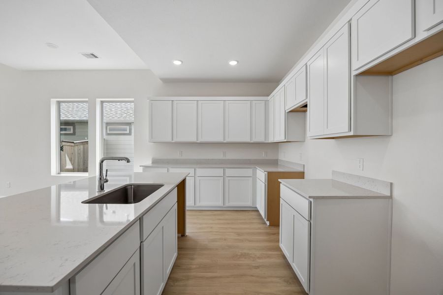 Furnished interior view inside a new home in Riviera Pines, Huffman (Image 10).