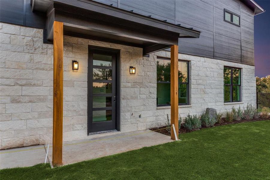 Exterior details and patio area of a home in , Stephenville (Image 2). Exterior details and patio area of a home in , Stephenville (Image 2).