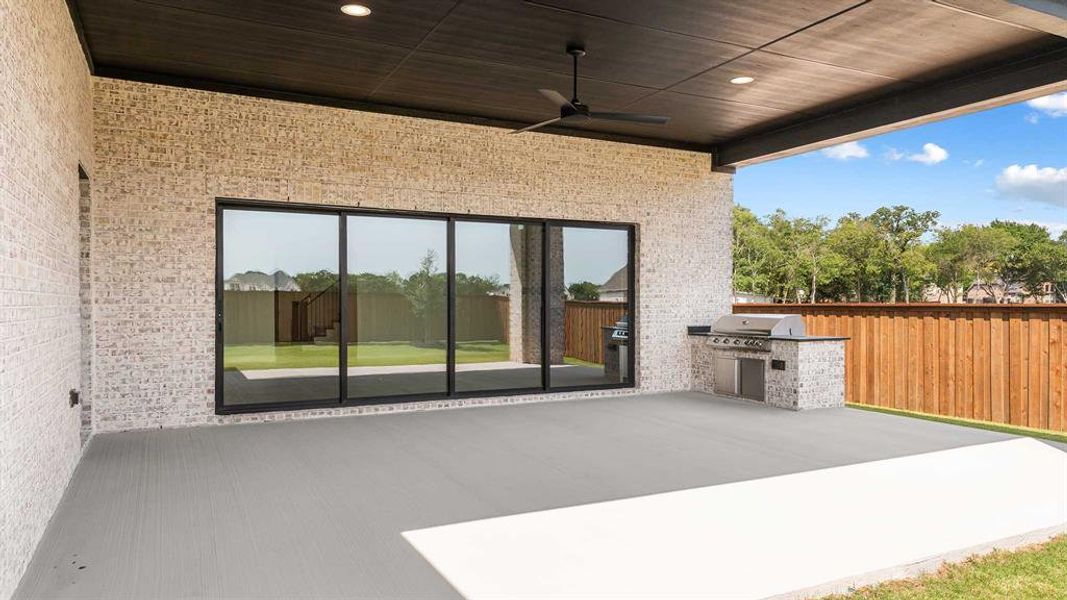 Spacious, unfurnished interior of a new home in Adkins Park 70', Hurst (Image 17).