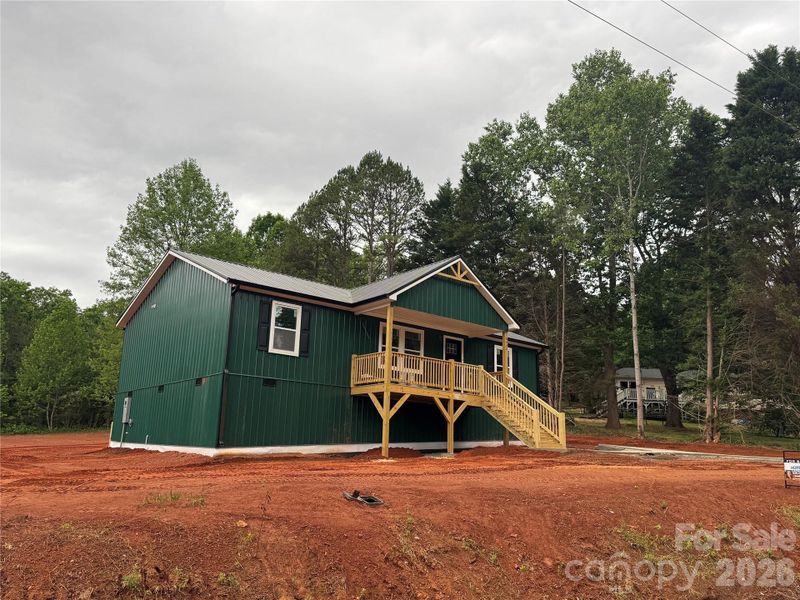 In-progress construction of a new home in , Connelly Springs, NC (Image 26).