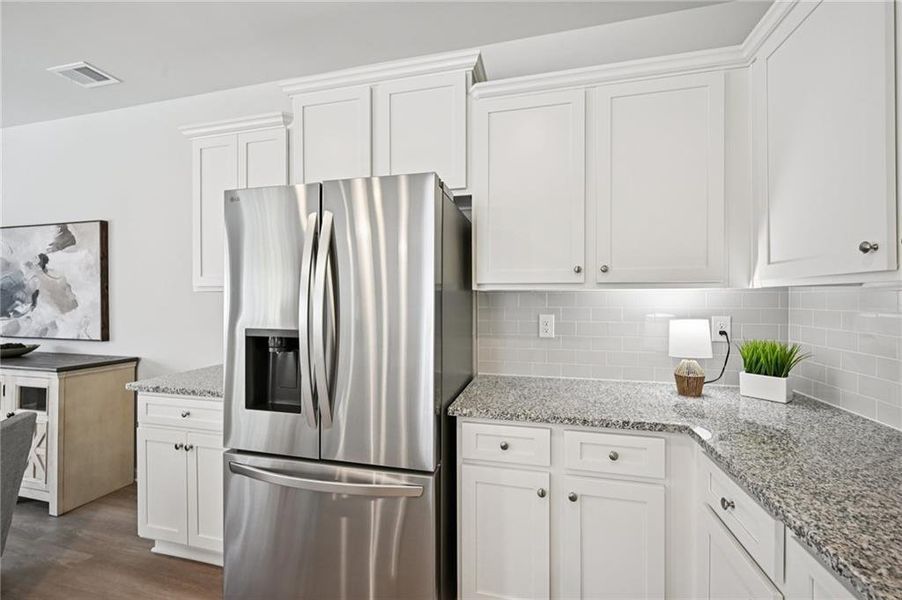 Furnished interior view inside a new home in , Woodstock (Image 36).