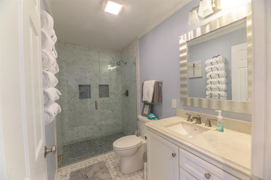 Furnished interior view inside a new home in , Graford (Image 14).