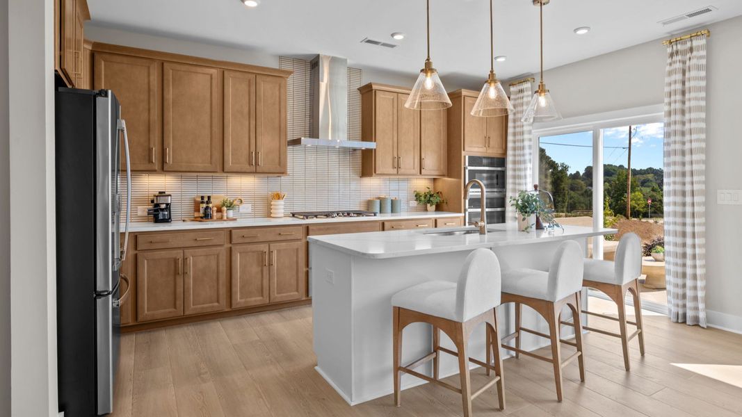 The Jordan Plan by DRB Homes in Farms at Bellingham, Mooresville, NC - Kitchen The Jordan Plan by DRB Homes in Farms at Bellingham, Mooresville, NC - Kitchen