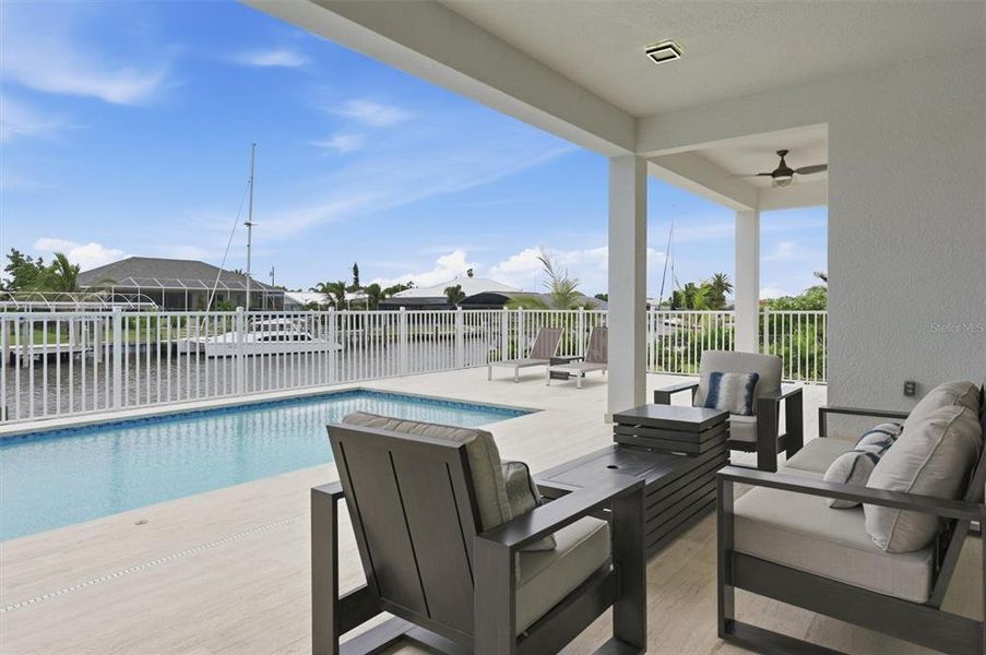 Exterior details and patio area of a home in , Port Charlotte (Image 25). Exterior details and patio area of a home in , Port Charlotte (Image 25).