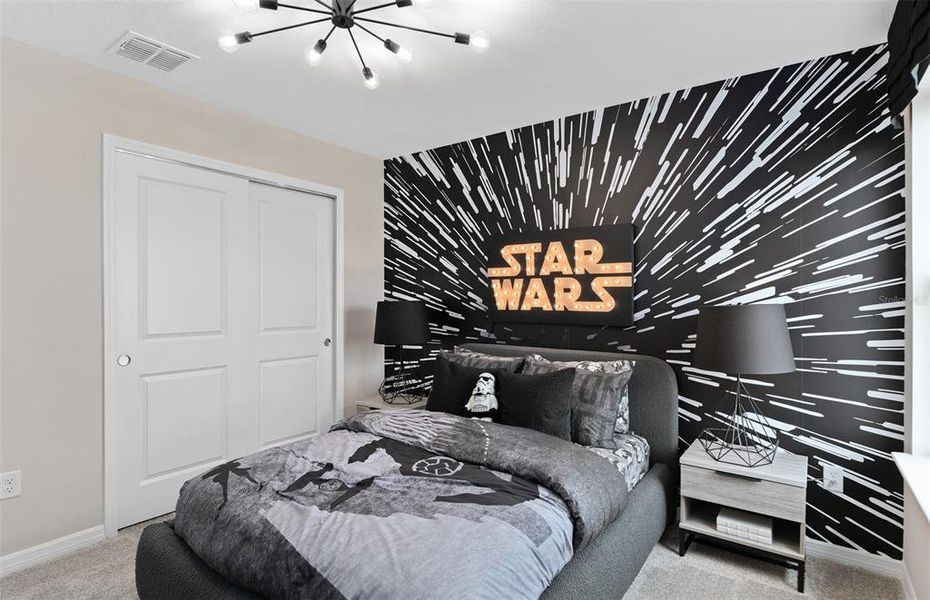 Furnished interior view inside a new home in The Landings at Live Oak Lake, St. Cloud (Image 24).