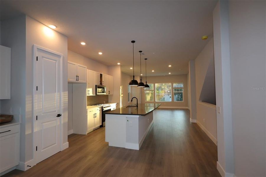 Furnished interior view inside a new home in Apex at Seminole Heights, Tampa (Image 4).