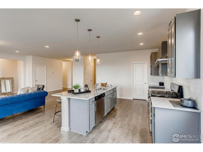 Furnished interior view inside a new home in Farmstead, Berthoud (Image 24).