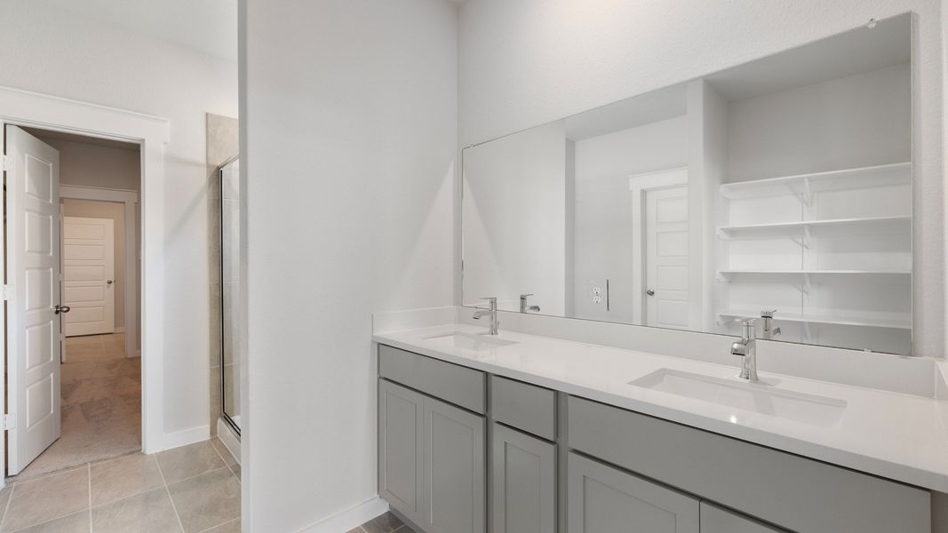 Furnished interior view inside a new home in Mostyn Springs, Magnolia (Image 19).