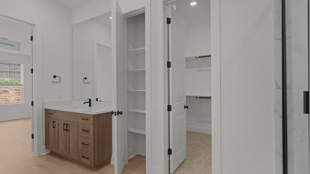 Representative furnished interior of a home built from the Michelle by Chesmar Homes in Newhaven, Manor (Image 9). Representative furnished interior of a home built from the Michelle by Chesmar Homes in Newhaven, Manor (Image 9).