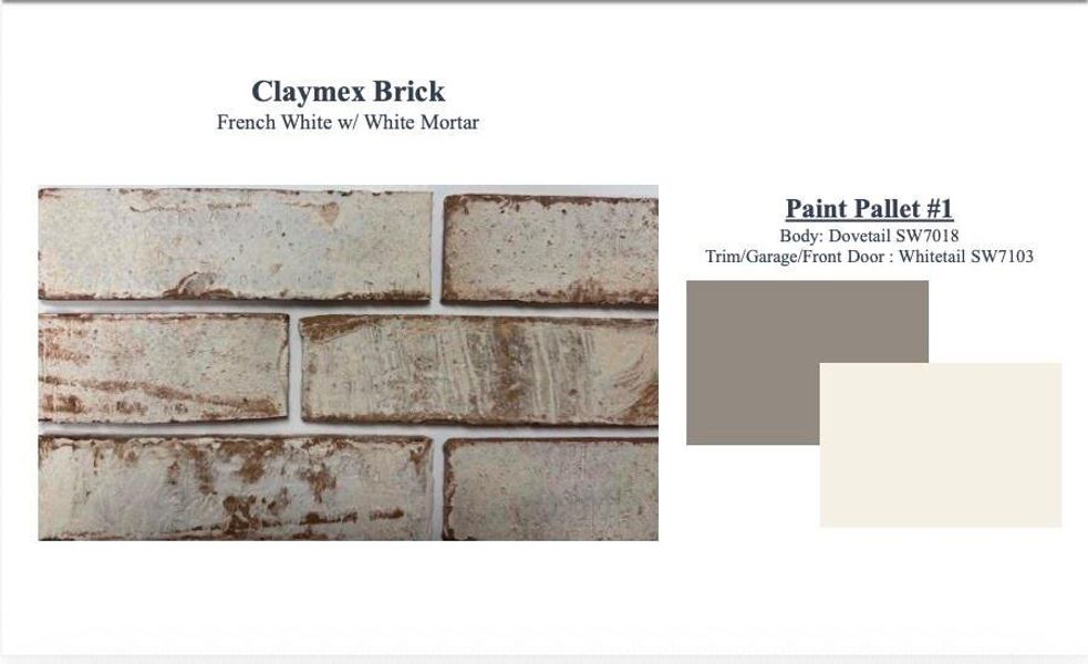 Sample of building materials used in homes in Windcress, Cove (Image 4). Sample of building materials used in homes in Windcress, Cove (Image 4).