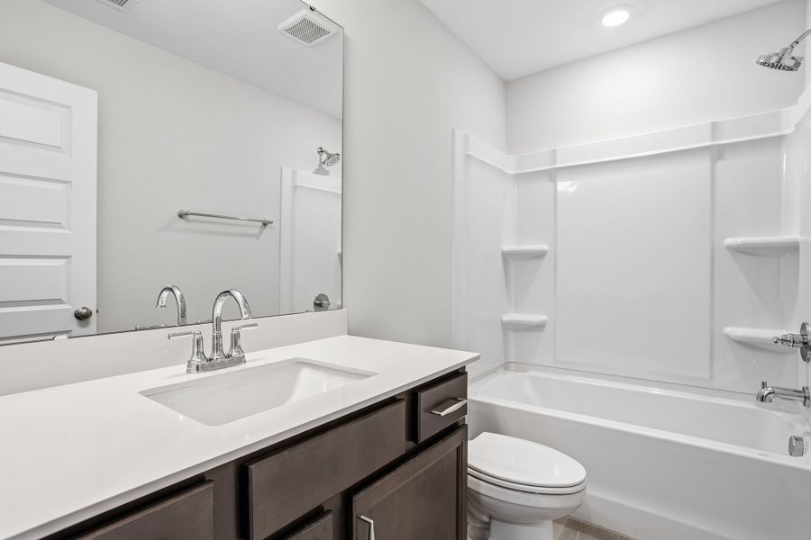 Furnished interior view inside a new home in Sweetbrier, Durham (Image 15).
