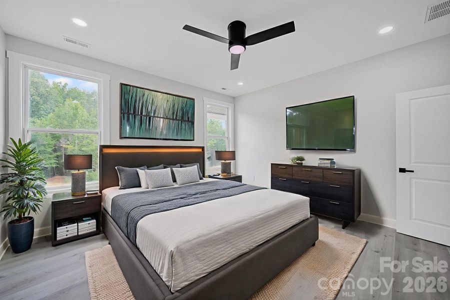 Furnished interior view inside a new home in , Kannapolis (Image 8).