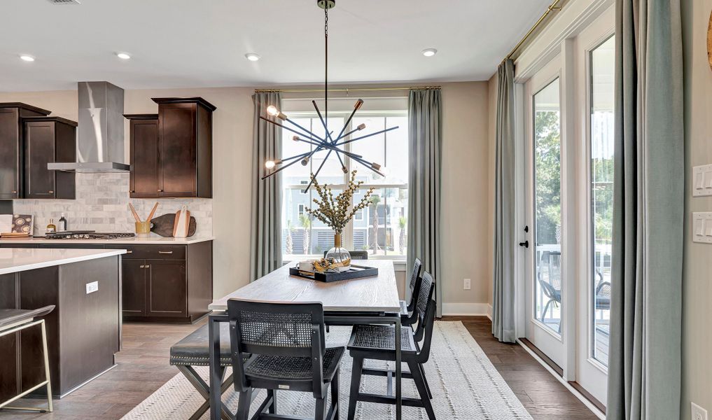 Lovely dining area