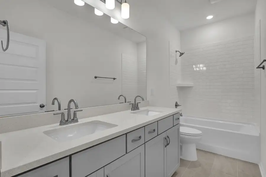 Furnished interior view inside a new home in Indigo at Abbey Preserve, Wilmington (Image 13).