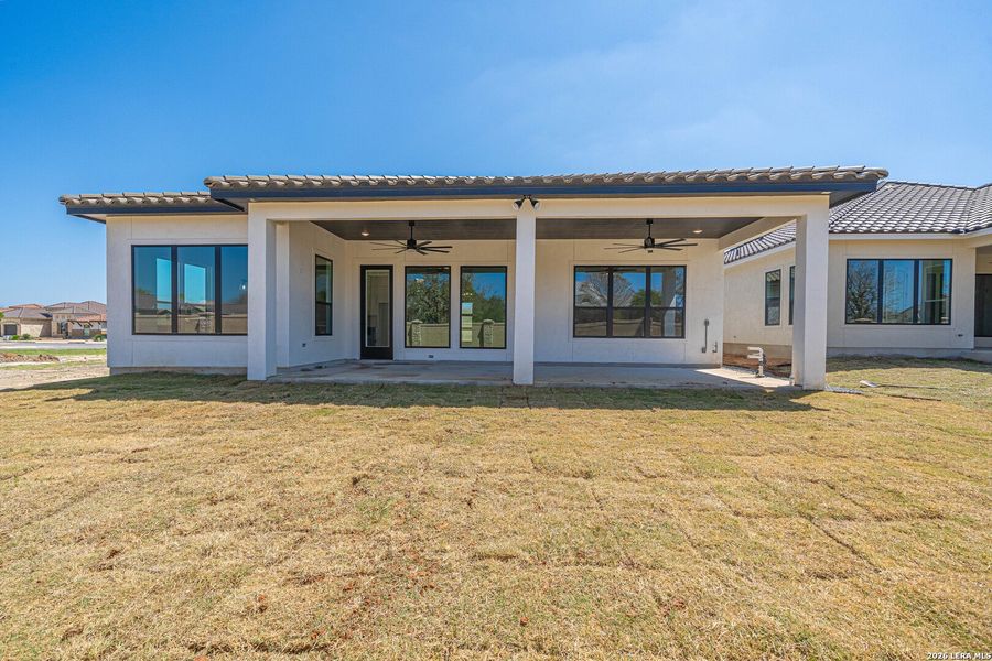 Exterior details and patio area of a home in , Kerrville (Image 3).