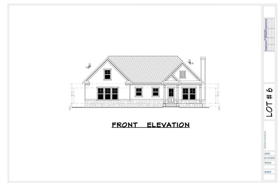 Exterior rendering of this home design in , Dawsonville, GA (Image 34). Exterior rendering of this home design in , Dawsonville, GA (Image 34).