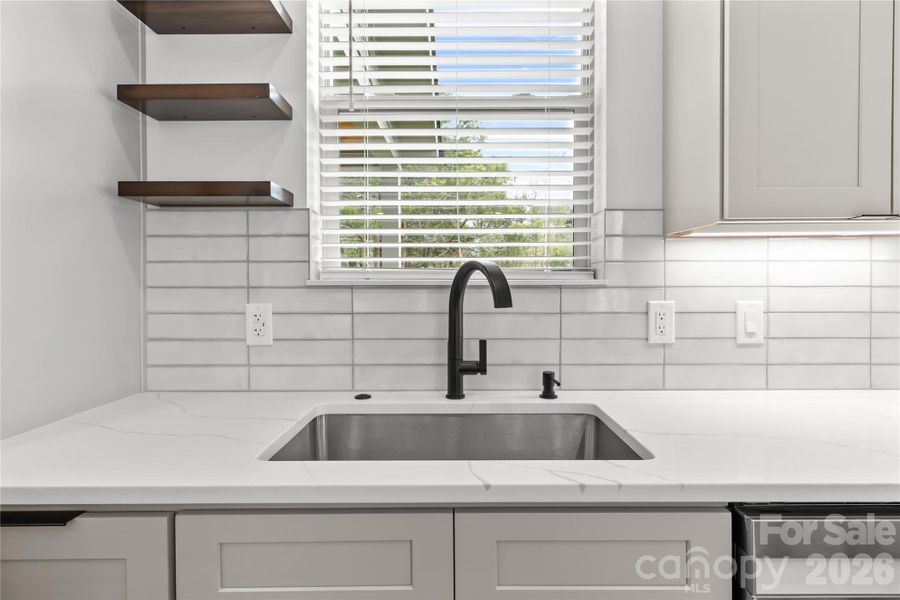 Close-up of interior finishes inside a home in , Asheville (Image 15).